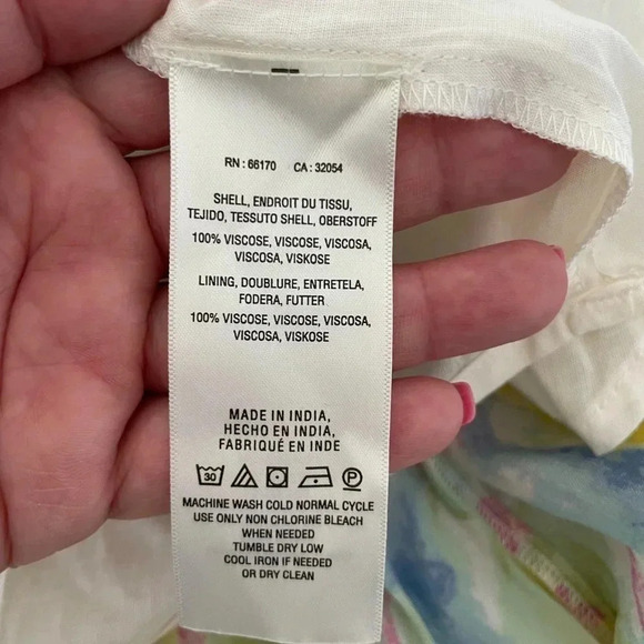 Anthropologie watercolor maxi dress - Picture 12 of 12